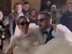 Zach Bryan se casa con su novia Samantha Leonard, ver video