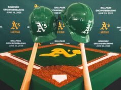 Los fanáticos de los Atléticos obtienen una vista previa virtual del futuro estadio de Las Vegas de $ 2 mil millones