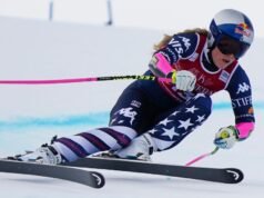 Lindsey Vonn sigue desafiando el tiempo clasificándose para los Juegos Olímpicos de Invierno