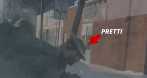 Un nuevo video en primer plano muestra momentos antes de que le dispararan a Alex Pretti