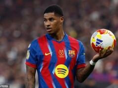El Barcelona está dejando clara su postura sobre el futuro de Marcus Rashford, ya que la cesión de la estrella del Man United expira al final de la temporada.