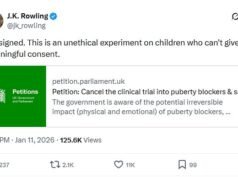 JK Rowling firma una petición contra el ensayo del bloqueador de la pubertad de Wes Streeting, calificándolo de «experimento poco ético»