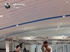 Anthony Joshua vuelve a entrenar en ‘terapia de fuerza mental’ solo 19 DÍAS después del trágico accidente automovilístico que mató a dos de sus mejores amigos