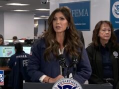 Kristi Noem afirma que Alex Jeffrey Pretti ‘reaccionó violentamente’ momentos antes de ser asesinado por ICE en Minneapolis