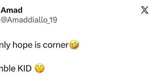 La estrella del Manchester United, Amad Diallo, se burla del Arsenal, cuya «única esperanza está en las esquinas», después de que los hombres de Michael Carrick humillaran a los líderes de la Premier League y dieran la alarma sobre Patrick Vieira.