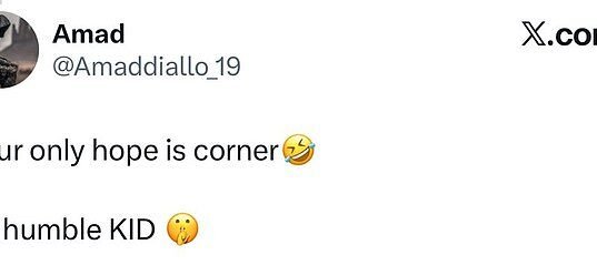 La estrella del Manchester United, Amad Diallo, se burla del Arsenal, cuya «única esperanza está en las esquinas», después de que los hombres de Michael Carrick humillaran a los líderes de la Premier League y dieran la alarma sobre Patrick Vieira.