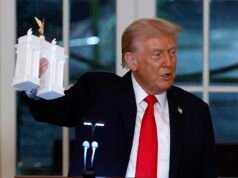 Las dimensiones del enorme nuevo ‘Arco de Triunfo’ de Trump se revelan mientras el presidente ‘elige el tamaño más grande posible’ para honrar a Estados Unidos y sorprender a los visitantes.