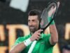 Djokovic en cuartos del Abierto de Australia después de que su oponente de cuarta ronda, Mensik, se retirara