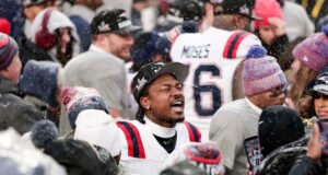 El WR de los Patriots, Stefon Diggs, emocionado después de alcanzar el primer Super Bowl de su carrera, años después de ver a los Chiefs desde la banda opuesta