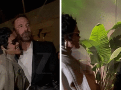 Teyana Taylor, Matt Damon y Ben Affleck de fiesta tras el estreno de ‘Rip’: vídeo