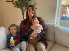 Video David Muir comparte un momento conmovedor: hermano besa a su hermana recién nacida por primera vez