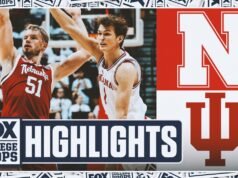 Lo más destacado de los Nebraska Cornhuskers número 10 y los Indiana Hoosiers FOX College Hoops