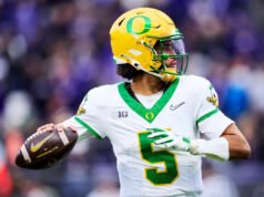 El mariscal de campo Dante Moore anuncia su regreso a Oregon para la temporada 2026 en lugar de ingresar al Draft de la NFL