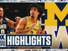 Lo más destacado del #4 Michigan Wolverines vs. Washington Huskies FOX College Hoops