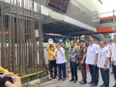 Pramono apunta a Jalan Rasuna, que debería quedar libre de postes de monorraíl bloqueados en septiembre