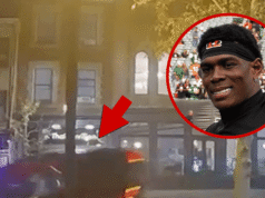 El video muestra el auto de Cam Taylor-Britt volcado en un accidente en noviembre