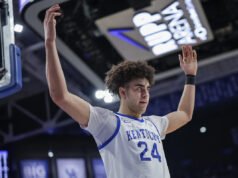 Malachi Moreno de Kentucky toca el timbre contra LSU, lo que podría tener importantes implicaciones en el torneo de la NCAA