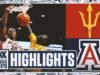 Lo más destacado de los Arizona State Sun Devils contra los Arizona Wildcats número 1 FOX College Hoops