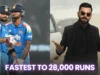 El más rápido hasta 28.000: aquí está el desglose de la carrera internacional de Virat Kohli