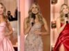 Nikki Glaser luce 9 vestidos en los Globos de Oro 2026: fotos