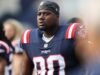 Christian Barmore de los Patriots acusado de agresión doméstica frente a un niño de 2 años