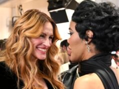 Teyana Taylor reacciona cuando Julia Roberts le dice que ‘coma un sándwich’ en los Globos