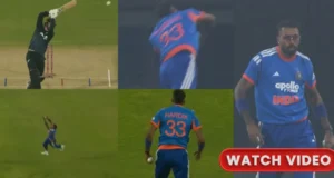 IND vs NZ (MIRAR): Flying Hardik Pandya toma una anteojera para eliminar a Devon Conway en el tercer T20I