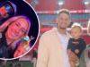 Patrick y Brittany Mahomes posan con 3 niños en el espectáculo “Disney on Ice”