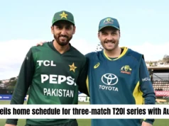 Pakistán anuncia los partidos en casa de la serie T20I de tres partidos contra Australia antes de la Copa del Mundo 2026