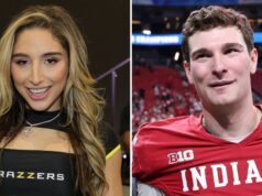 La estrella porno viral Abella Danger opina sobre el futuro del mariscal de campo Fernando Mendoza