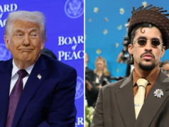 Donald Trump dice que se saltará el Super Bowl LX mientras critica a Bad Bunny