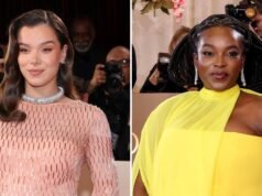 Estrellas embarazadas lucen su panza en los Globos de Oro: fotos