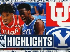 Lo más destacado de Utah Utes vs. No. 13 BYU Cougars FOX College Hoops