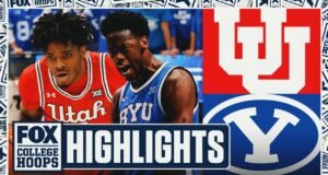 Lo más destacado de Utah Utes vs. No. 13 BYU Cougars FOX College Hoops