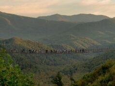 El equipo de rescate en el campo en el parque nacional más visitado de Estados Unidos