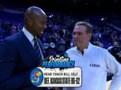 Bill Self comparte las claves del desempeño en horario estelar del No. 19 Kansas en la victoria DOMINANTE sobre K-State