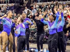 Jordan Chiles obtiene un 10 perfecto; UCLA vence al estado de Michigan