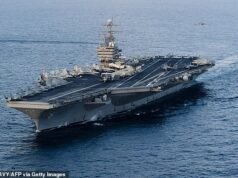 Trump envía el portaaviones más grande del mundo a Medio Oriente después de que Netanyahu advirtiera: «Irán está jugando»