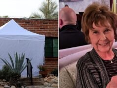 Tienda forense blanca vista en la casa de Nancy Guthrie mientras la policía busca un vehículo sospechoso visto cerca de su casa antes del secuestro: actualizaciones en vivo