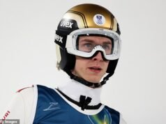 Saltador de esquí excluido de la final de los Juegos Olímpicos de Invierno porque sus ZAPATOS eran demasiado grandes, días después de que la ‘puerta del pene’ invadiera los Juegos