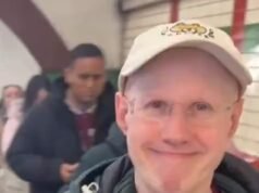 Activista pro palestino sigue y acosa a la estrella judía de Little Britain Matt Lucas en la estación de metro de Londres