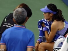Emma Raducanu sufre otro problema de salud tras pedir tiempo muerto médico durante su última derrota en el Campeonato de Tenis de Dubai