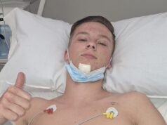 Héroe británico apuñalado en Tenerife mientras perseguía a un ladrón de teléfonos revela que pensó que iba a morir mientras veía correr la sangre en la calle