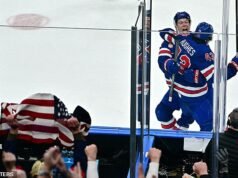 El gol de Quinn Hughes en tiempo extra sorprende a Suecia y empuja al equipo de EE. UU. a las semifinales de hockey olímpico mientras se avecina la visita de Trump