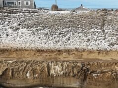 Funcionarios desesperados en la isla de los multimillonarios ofrecen 10.000 dólares para localizar a los delincuentes que destruyeron dispositivos que impedían que las casas de lujo cayeran al mar.