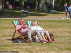 ¡La primavera está en el aire! Se prevé que las temperaturas alcancen los 16 ° C este fin de semana cuando Gran Bretaña finalmente dé la espalda al clima invernal, pero no por mucho tiempo.