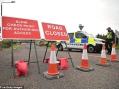 Ocho heridos al chocar frontalmente un coche que circulaba en sentido contrario por la A1 con un vehículo: detenido un hombre de 37 años
