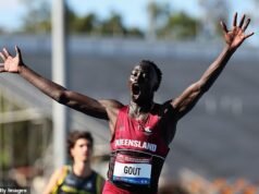 Cómo el mundo del atletismo perdió la cabeza por la última e impresionante carrera de Gout Gout, después de que su equipo mantuviera la carrera en secreto