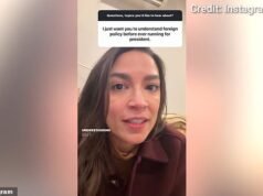 AOC responde a las críticas por el fiasco del discurso de Múnich mientras los ronquidos de su prometido resuenan de fondo