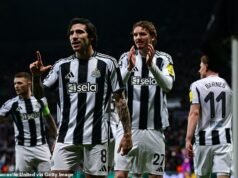 Newcastle – Qarabag 3-2 (9-3 global): las Urracas se clasifican por primera vez para los octavos de final de la Liga de Campeones tras una visita ante modelos de Azerbaiyán